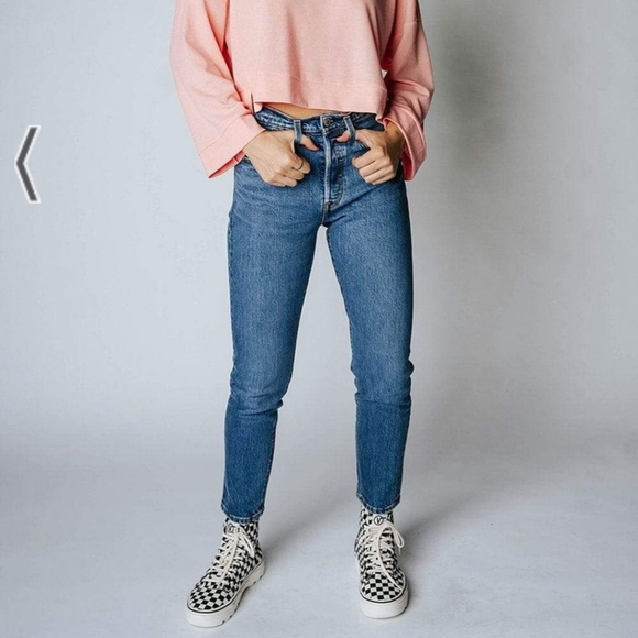 NEW Levi's 501 High Rise Skinny Jeans - Picture 2 of 6